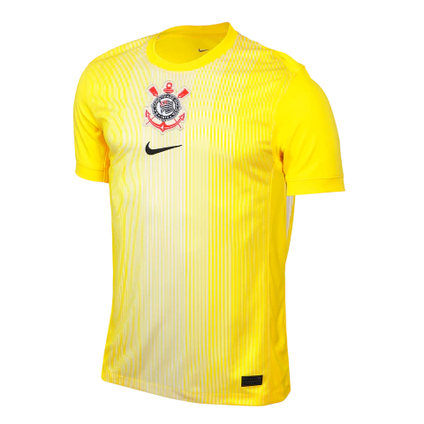 Camisa Timão I 25/26 Goleiro - Torcedor Nike Masculina - Amarela - comprar online