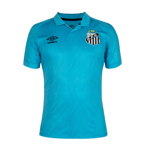 Camisa Santos III 25/26 - Jogador Umbro Masculina - Azul - comprar online