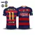 Camisa Retrô Barcelona I 15/16 - NEYMAR JR 11 - Patchs Champions League e Mundial de Clubes - Masculina Nike - Azul e Vermelha - comprar online