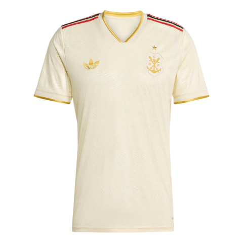 Camisa Flamengo III 25/26 - Torcedor Adidas Masculina - Off-white - comprar online