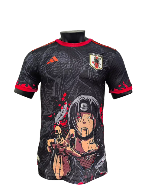 Camisa Seleção do Japão 25/26 Especial Itachi Anime Naruto - Jogador Adidas Masculina - Preta - comprar online