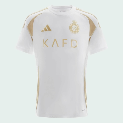Camisa Al-Nassr III 24/25 - Torcedor Adidas Masculina - Branca com detalhes em dourado - comprar online