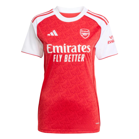 Camisa Arsenal I 25/26 - Torcedor Adidas Feminina - Vermelha - comprar online