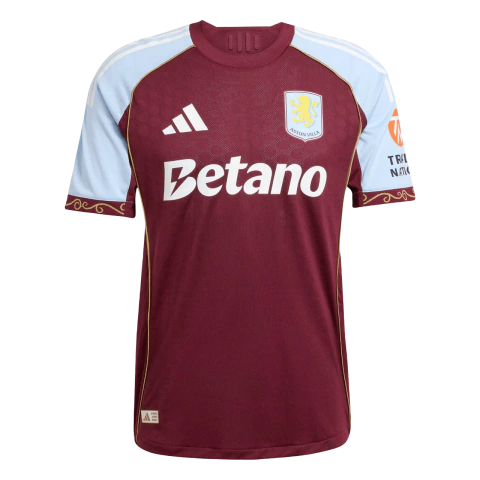 Camisa Aston Villa I 25/26 - Jogador Adidas Masculina - Bordô - comprar online