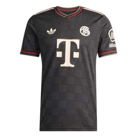 Camisa Bayern de Munique III 25/26 - Jogador Adidas Masculina - Preto - comprar online