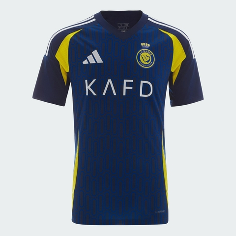 Camisa Al-Nassr II 24/25 - Torcedor Adidas Masculina - Azul com detalhes em amarelo - comprar online