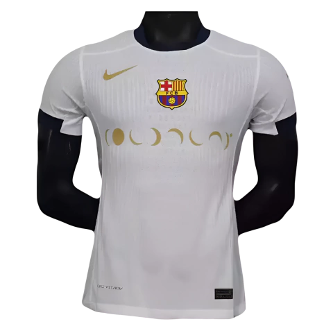 Camisa Barcelona 24/25 X Coldplay - Jogador Nike Masculina - Branca - comprar online