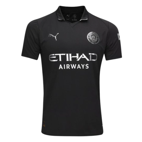 Camisa Manchester City II 25/26 - Torcedor Puma Masculina - Preta - comprar online