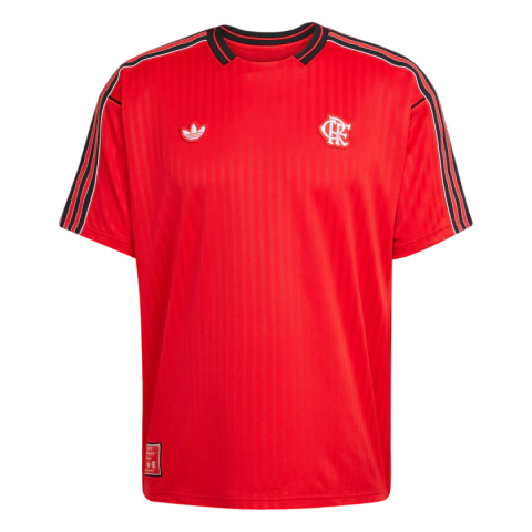 Camisa Flamengo Terrace Icons 25/26 - Torcedor Adidas Unissex - Vermelha - comprar online