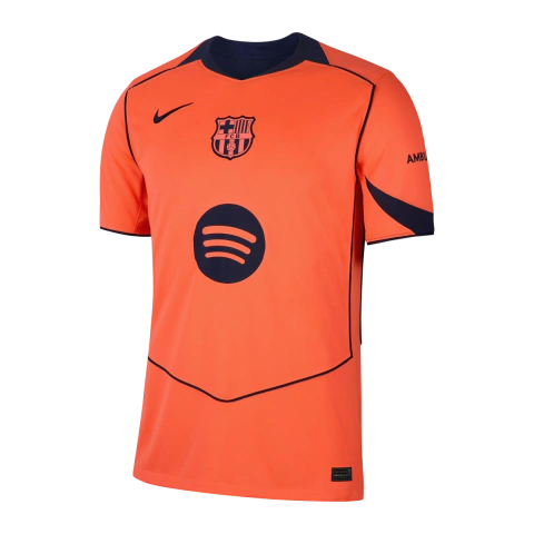 Camisa Barcelona III 25/26 - Torcedor Nike Masculina - Laranja - comprar online