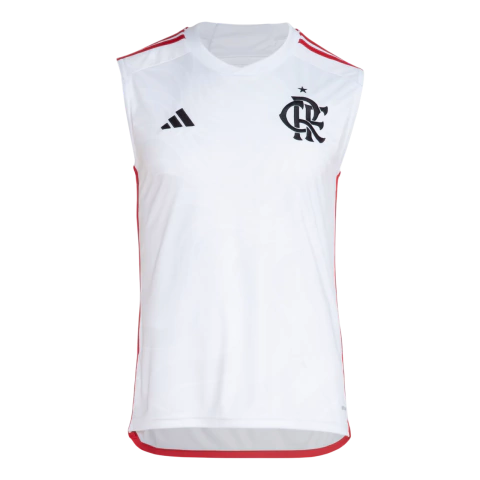 Camisa Flamengo Regata II 24/25 - Torcedor Adidas Masculina - Branca - comprar online