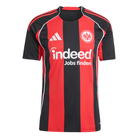 Camisa Frankfurt I 25/26 - Torcedor Adidas Masculina - Preta e Vermelha - comprar online