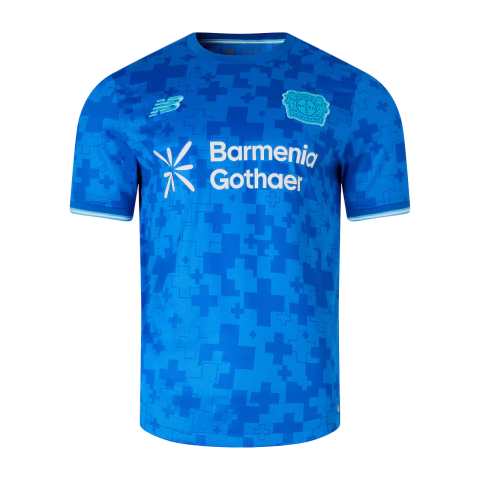 Camisa Bayer Leverkusen III 25/26 - Torcedor New Balance Masculina - Azul - comprar online
