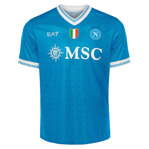 Camisa Napoli I 25/26 - Torcedor EA7 Masculina - Azul - comprar online