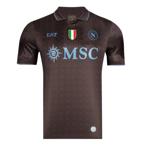 Camisa Napoli III 25/26 - Jogador EA7 Masculina - Preta - comprar online