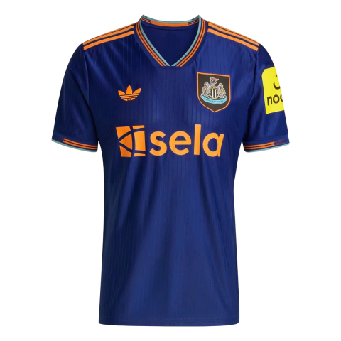 Camisa Newcastle III 25/26 - Jogador Adidas Masculina - Azul e Laranja - comprar online