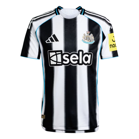 Camisa Newcastle I 25/26 - Jogador Adidas Masculina - Branca e Preta - comprar online