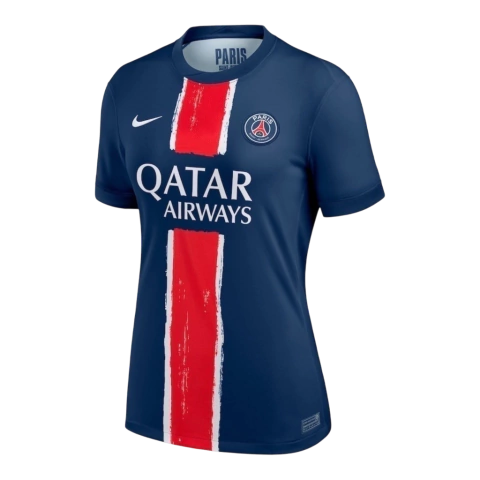 Camisa PSG I 24/25 - Torcedor Nike Feminina - Azul e Vermelha - comprar online