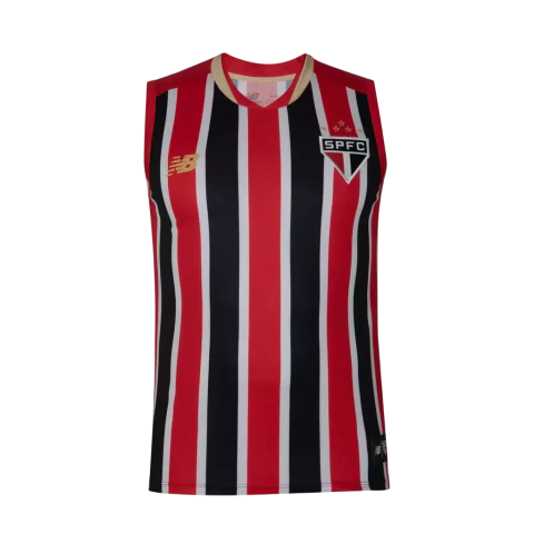Camisa São Paulo Regata II 25/26 - Torcedor New Balance Masculina - Tricolor - comprar online