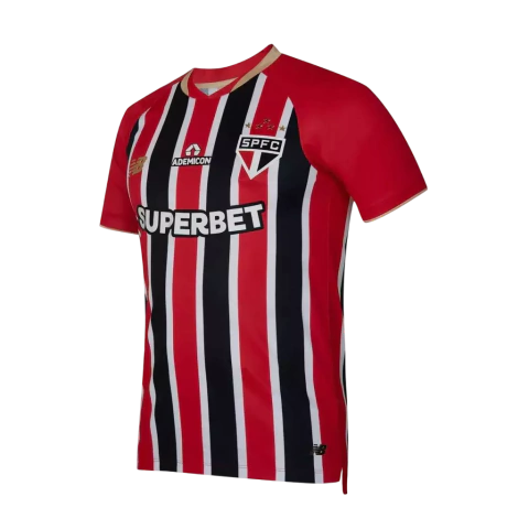 Camisa São Paulo II 25/26 - Jogador New Balance Masculina - Tricolor - comprar online