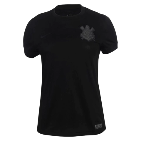 Camisa Timão II 24/25 - Torcedor Nike Feminina - Preta - comprar online