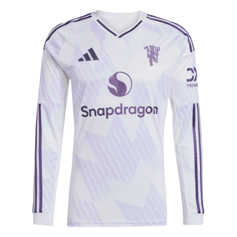 Camisa Manchester United II 25/26 Manga Longa - Torcedor Adidas Masculina - Branca - comprar online