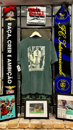 Camisa ronaldo tenis casual estonada verde- Tam M - comprar online