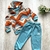 Conjunto blusão e calça em moletom - loja online