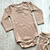 Conjunto body e calça em ribana sustentável - Charming Baby roupas e acessórios infantis