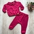 Conjunto blusão e calça em molecotton na internet