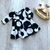 Vestido manga longa em molecotton - Charming Baby roupas e acessórios infantis
