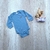 Body manga longa em suedine - Charming Baby roupas e acessórios infantis