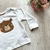 Camiseta manga longa em meia malha - Charming Baby roupas e acessórios infantis