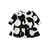 Vestido manga longa em molecotton - comprar online