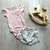Conjunto body e short - Charming Baby roupas e acessórios infantis