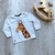 Camiseta manga longa em meia malha - Charming Baby roupas e acessórios infantis