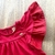 Vestido em meia malha e tricoline - loja online