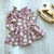Vestido manga longa em molecotton - Charming Baby roupas e acessórios infantis