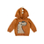 Blusão em tricot com capuz - comprar online
