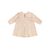 Vestido manga longa malha em jacquard xadrez - Charming Baby roupas e acessórios infantis