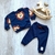 Conjunto blusão e calça em moletom - Charming Baby roupas e acessórios infantis