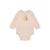 Body manga longa em suedine - comprar online
