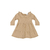 Vestido manga longa em molecotton - comprar online