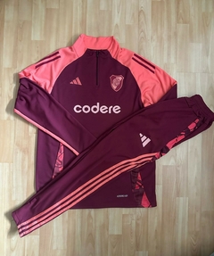 CONJUNTO ENTRENAMIENTO RIVER PLATE BUZO Y PANTALON 2025 2026 FRIZADO en internet
