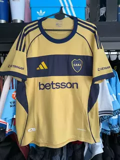 CAMISETA BOCA JUNIORS ANDER HERRERA DORADA NUEVA SUPLENTE 2025 2026 en internet
