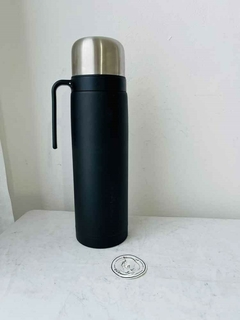 TERMO MEDIA MANIJA 1 LITRO COLOR NEGRO - comprar online