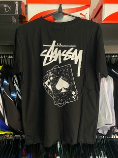 REMERA ALGODON NIKE NEGRA STUSSY - comprar online