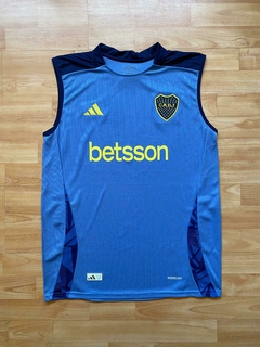 MUSCULOSA BOCA JUNIORS ENTRENAMIENTO AZUL 2024 2025