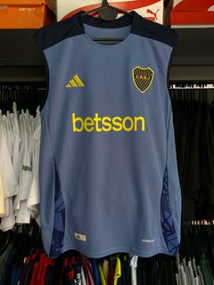 MUSCULOSA BOCA JUNIORS ENTRENAMIENTO AZUL 2024 2025