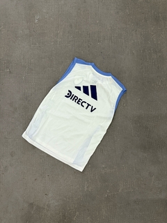 MUSCULOSA BOCA JUNIORS ENTRENAMIENTO BLANCA 2024 2025 - FAQ INDUMENTARIA